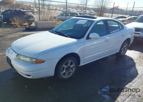 2001 Oldsmobile Alero Gls z USA, uszkodzony, nr VIN 1G3NF52E81C123989